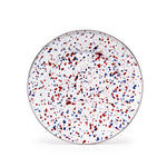 AM07S4 - Set of 4 Americana Dinner Plates - Golden Rabbit Enamelware