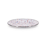 AM07S4 - Set of 4 Americana Dinner Plates - Golden Rabbit Enamelware