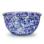 CB89 - Cobalt Swirl Large Salad Bowl