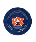 CK20NVY-AU01-4 - Auburn Enamelware Dinner Plates, Navy Speckle, Set of 4 - Golden Rabbit Enamelware