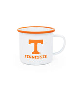 CV112ORA-UT01 - U of Tennessee Enamelware 16oz Mug, Orange Rim - Golden Rabbit Enamelware