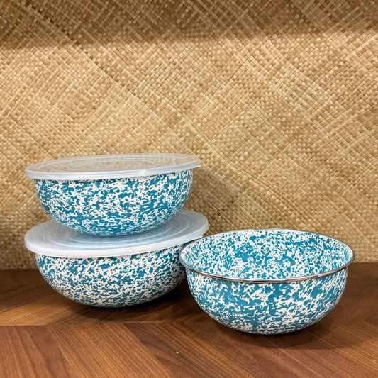 Splatter Covered Multi-Purpose Bowl Set