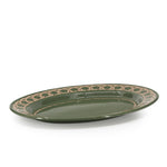 Domino x CCH Wicker Small 14 inch Oval Tray