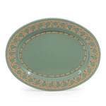 Domino x CCH Wicker Small 14 inch Oval Tray