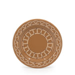 Domino x CCH Wicker Flat Salad Plates, Set of 4