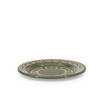 Domino x CCH Wicker Flat Salad Plates, Set of 4