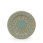 Domino x CCH Wicker Flat Salad Plates, Set of 4