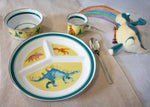 DN20S4 - Dinosaurs Child Mugs - Set of 4 - Golden Rabbit Enamelware