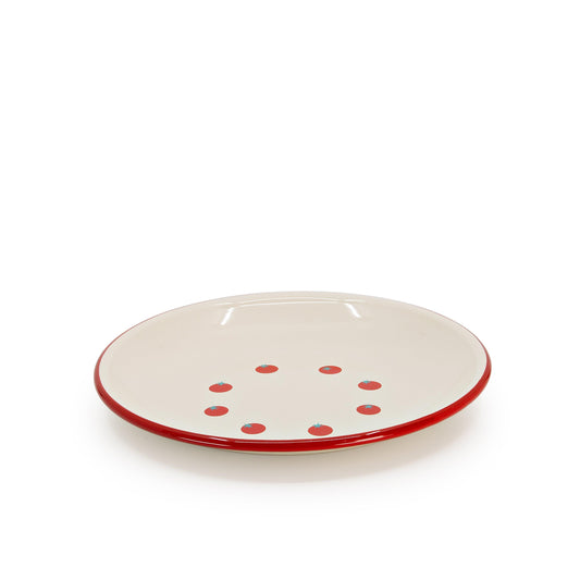 Dan Pelosi x CCH Tomato Coupe Dinner Plates, Set of 2