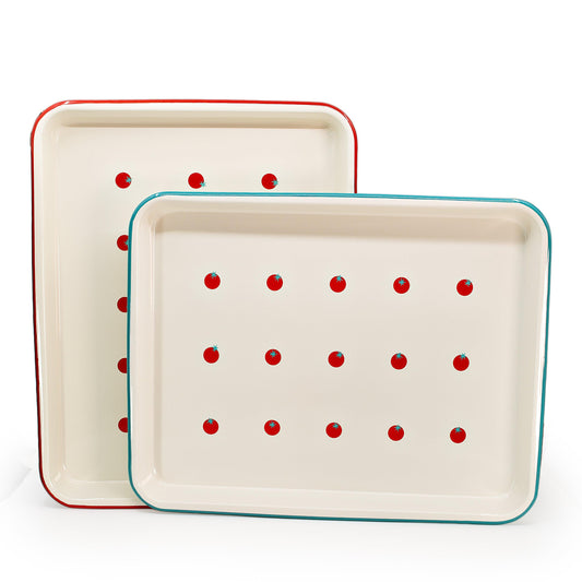 Dan Pelosi x CCH Tomato Large Rectangle/Jelly Roll Tray