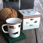 FF86 - Fishing Fly 16 oz Latte Mug Gift Box