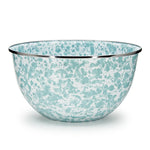 GL89 - Sea Glass Large Salad Bowl - Golden Rabbit Enamelware