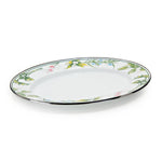 HB06 - Herb Oval Platter - Golden Rabbit Enamelware