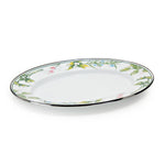 HB06 - Herb Oval Platter - Golden Rabbit Enamelware
