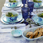 LG04S4 - Lagoon Pasta Plates - Set of 4 - Golden Rabbit Enamelware