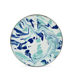 LG11S4 - Lagoon Sandwich Plates - Set of 4 - Golden Rabbit Enamelware