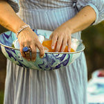 LG18 - Lagoon Catering Bowl - Golden Rabbit Enamelware