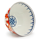 LS89 - Lobster Large Salad Bowl - Golden Rabbit Enamelware