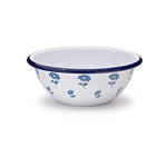 Max Humphrey x CCH Flower 20 oz Cereal Bowls, Blue, Set of 4