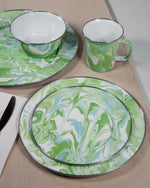 MM21 - Modern Monet Medium Tray - Golden Rabbit Enamelware