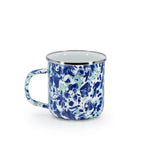 OC05S4 - Ocean Swirl 12 oz Mugs - Set of 4 - Golden Rabbit Enamelware