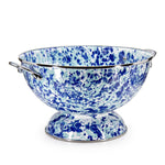 OCCOLS - Ocean Swirl Set Of Colanders - Golden Rabbit Enamelware