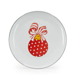 OM36S2 - Ornament Chargers - Set of 2 - Golden Rabbit Enamelware