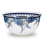 SE89 - Blue Crab Large Salad Bowl