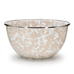 TP89 - Taupe Swirl Large Salad Bowl