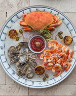 LS01 - Lobster Large Tray - Golden Rabbit Enamelware