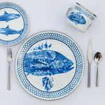 FC36S2 - Fish Camp Chargers - Golden Rabbit Enamelware