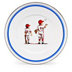 BA11S4 - Baseball Child Plates- Set of 4 - Golden Rabbit Enamelware