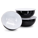 BK54 - Solid Black Mixing Bowls   AltImage2