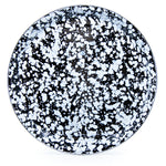 BL01 - Black Swirl Serving Tray - Golden Rabbit Enamelware