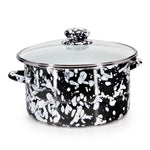 BL72 - Black Swirl 6 qt Stock Pot Primary Image