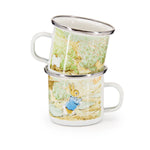 BP99 - Peter Rabbit Child Set - Golden Rabbit Enamelware