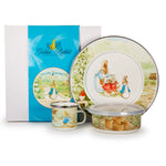 BP99 - Peter Rabbit Child Set - Golden Rabbit Enamelware