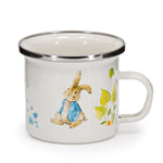 BPL20S4 - Spring Leaves Child Mugs - Set of 4 - Golden Rabbit Enamelware