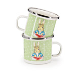 BPM99 - Polka Dot Peter Child Set - Golden Rabbit Enamelware