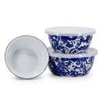 CB30 - Cobalt Swirl Nesting Bowls AltImage2