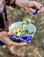 CB61S4 - Set of 4 Cobalt Swirl Salad Bowls AltImage3