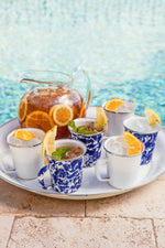 WW66S4 - White 16 oz Latte Mugs - Set of 4 - Golden Rabbit Enamelware