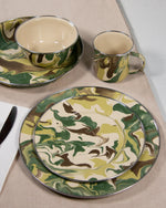 CM21 - Camouflage Medium Tray - Golden Rabbit Enamelware