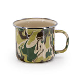 CM28S4 - Camouflage 24 oz Grande Mugs - Set of 4 - Golden Rabbit Enamelware