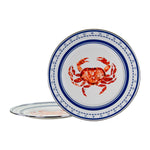 CR26S2 - Set of 2 Crab House Chargers  Primary Image