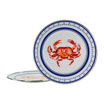 CR26S2 - Set of 2 Crab House Chargers Primary Image