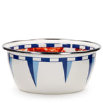 CR61S4 - Crab House Salad Bowls - Set of 4 - Golden Rabbit Enamelware