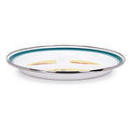 DN16 - Dinosaurs Toddler Plate - Golden Rabbit Enamelware