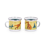 DN99 - Dinosaurs Child Set - Golden Rabbit Enamelware