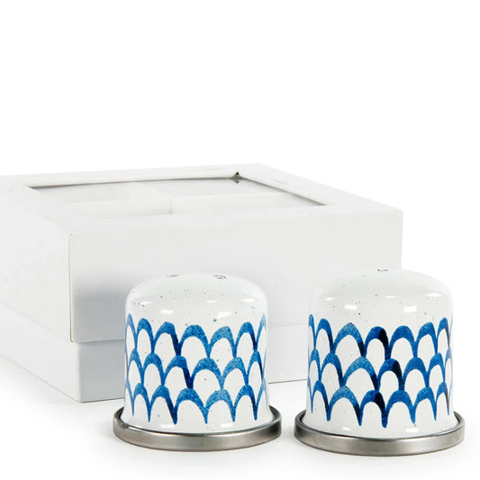 FC37 - Fish Camp Salt & Pepper - Golden Rabbit Enamelware
